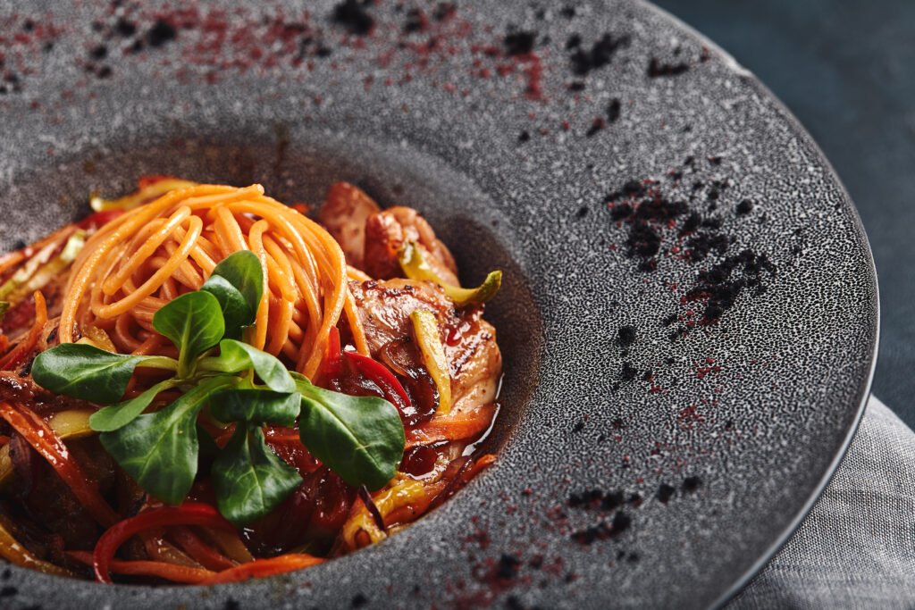 Pasta con Salsa de Chile Red Fresno