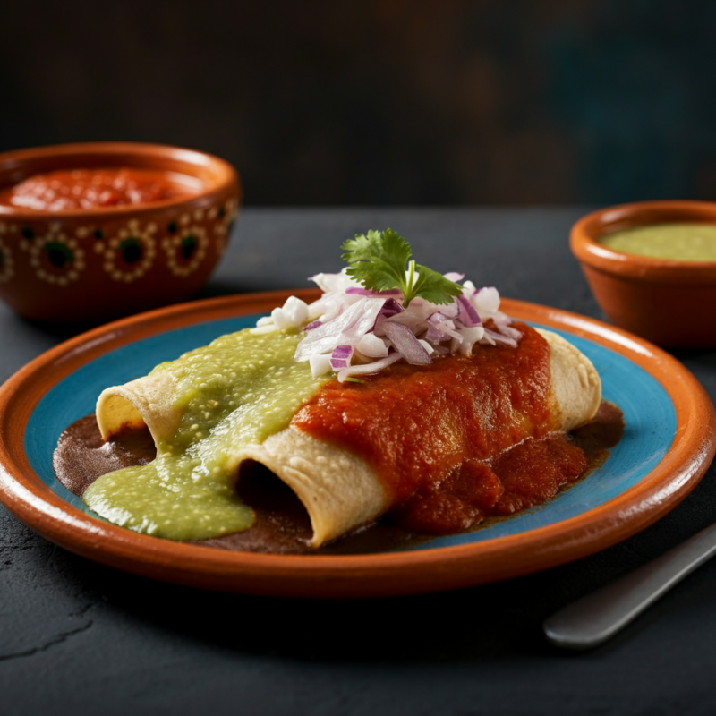 enchiladas divorciadas